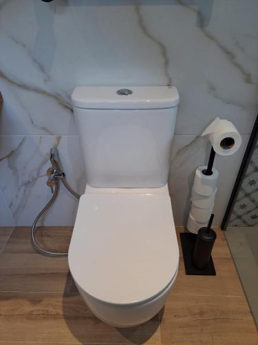 Foto del baño de Hotel Artetxe