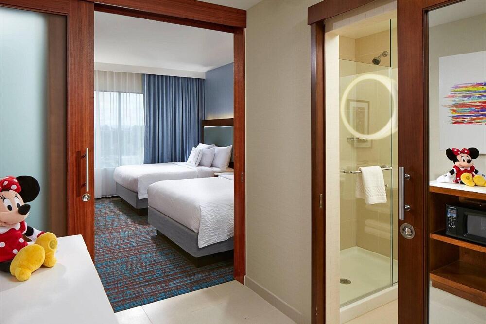 Foto de una habitación de Hotel SpringHill Suites by Marriott at Anaheim Resort Area/Convention Center