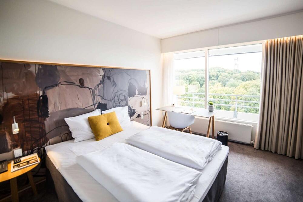 Foto de una habitación de Hotel Comwell Hvide Hus Aalborg