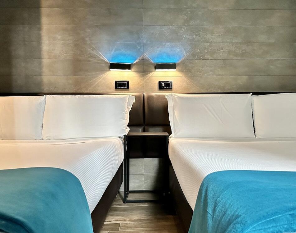 Foto de una habitación de Globus Urban Hotel