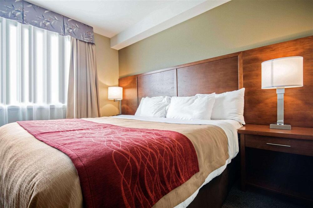 Foto de una habitación de Hotel Comfort Inn &amp;amp; Suites