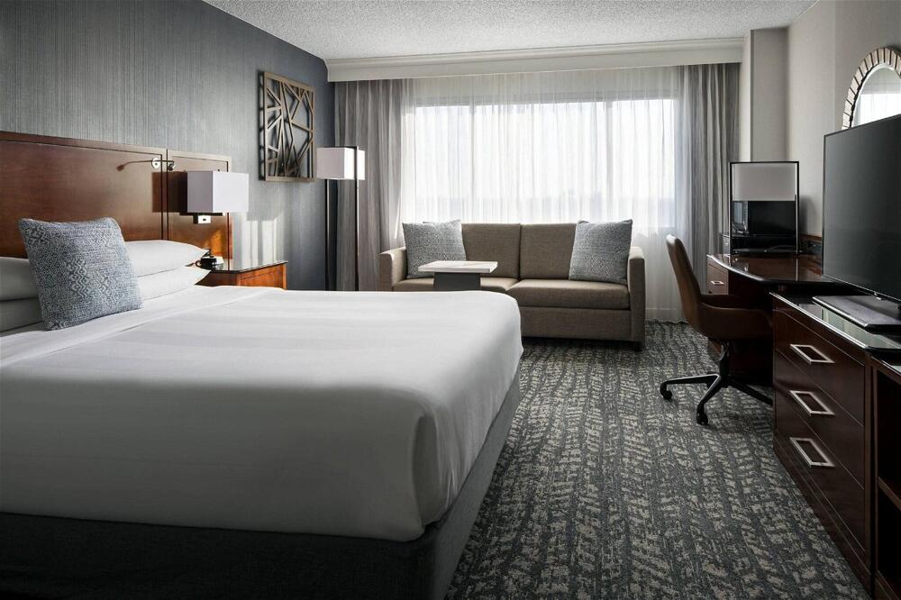 Foto de una habitación de Hotel Bakersfield Marriott at the Convention Center