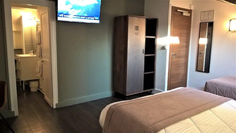 Foto de una habitación de Hotel Des Cedres