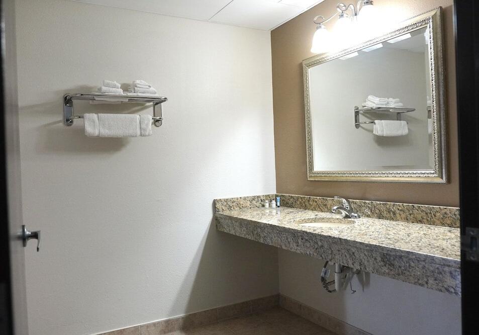 Foto del baño de Hotel Quality Inn &amp;amp; Suites