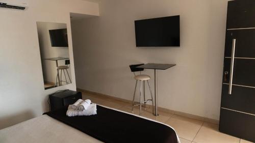 Foto de una habitación de Hotel Oaky