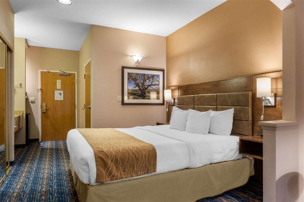 Foto de una habitación de Hotel Comfort Inn South San Jose - Morgan Hill
