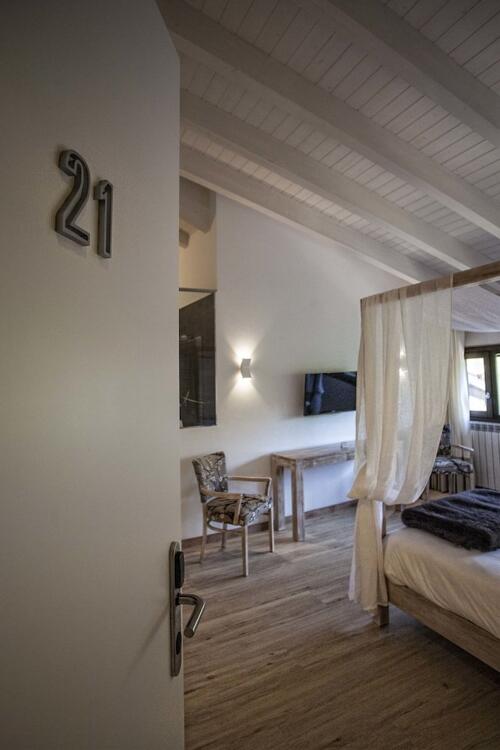 Foto de una habitación de Hotel Pura Vida