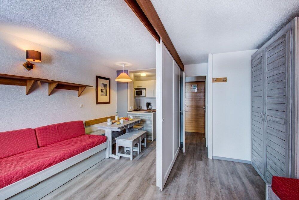 Foto de una habitación de Apartamentos Vacancéole - Le Borsat IV