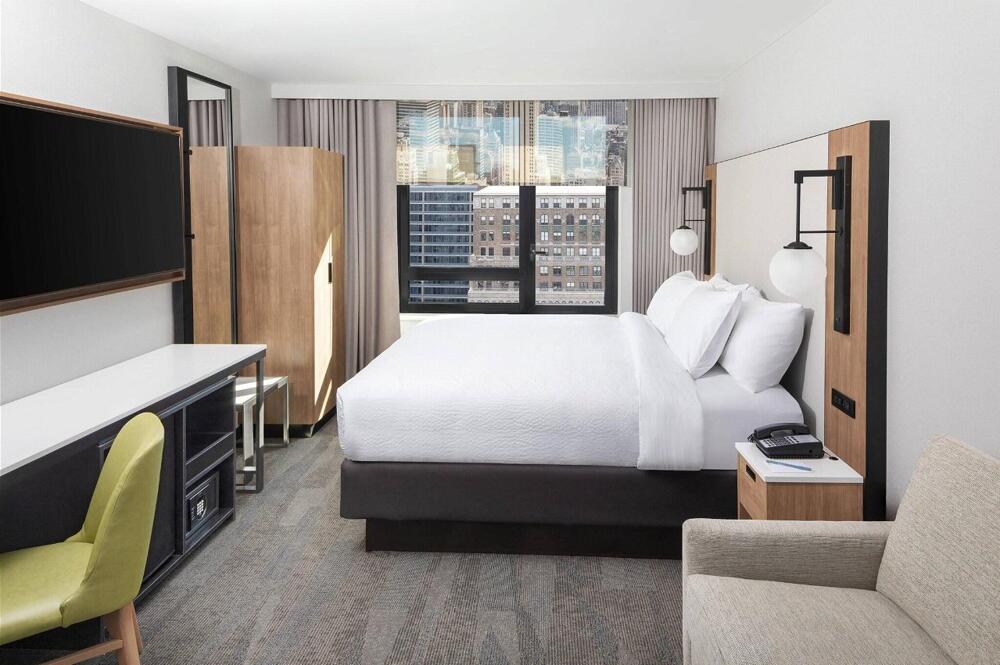 Foto de una habitación de Hotel Fairfield Inn &amp;amp; Suites by Marriott New York Manhattan/Times Square South