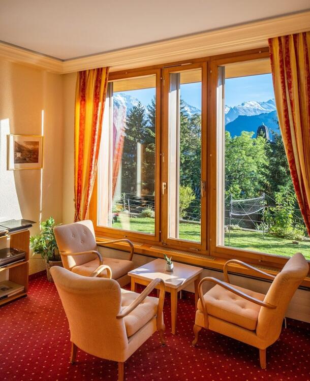 Foto de restauración de Hotel Jungfraublick Wengen