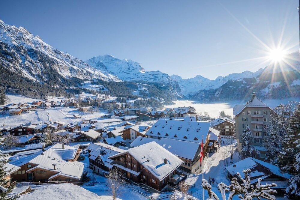 Foto de una habitación de Hotel Jungfraublick Wengen