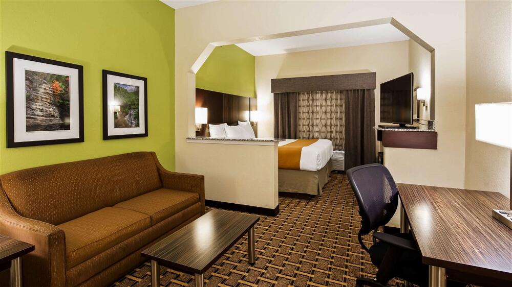 Foto de una habitación de Hotel Best Western Knoxville Suites - Downtown
