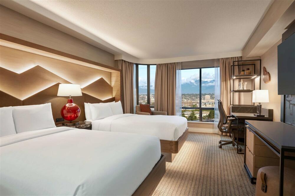 Foto de una habitación de Hotel Hilton Vancouver Airport