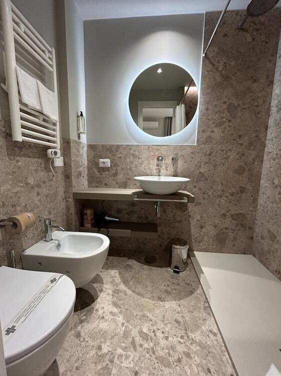 Foto del baño de Hotel Porta Pia