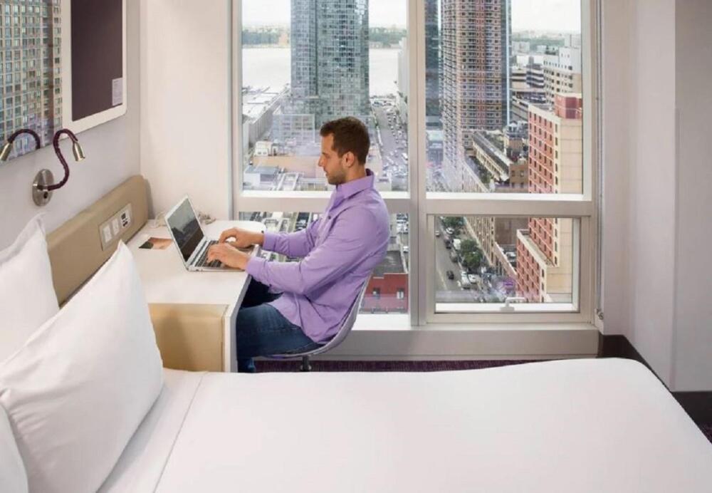 Foto de una habitación de Hotel YOTEL New York Times Square
