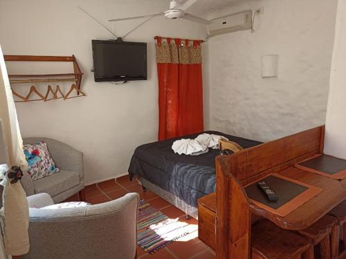 Foto de una habitación de Aparthotel El Faro de Carpier