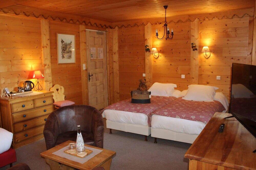 Foto de una habitación de Hôtel Les Glaciers