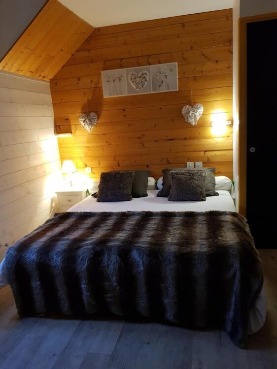 Foto de una habitación de Gîte Chalet du Soulor
