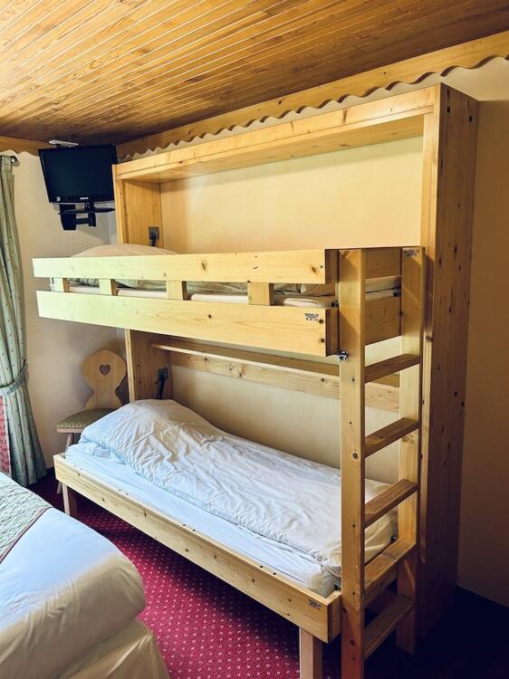 Foto de una habitación de Chalet Hôtel Les Prodains