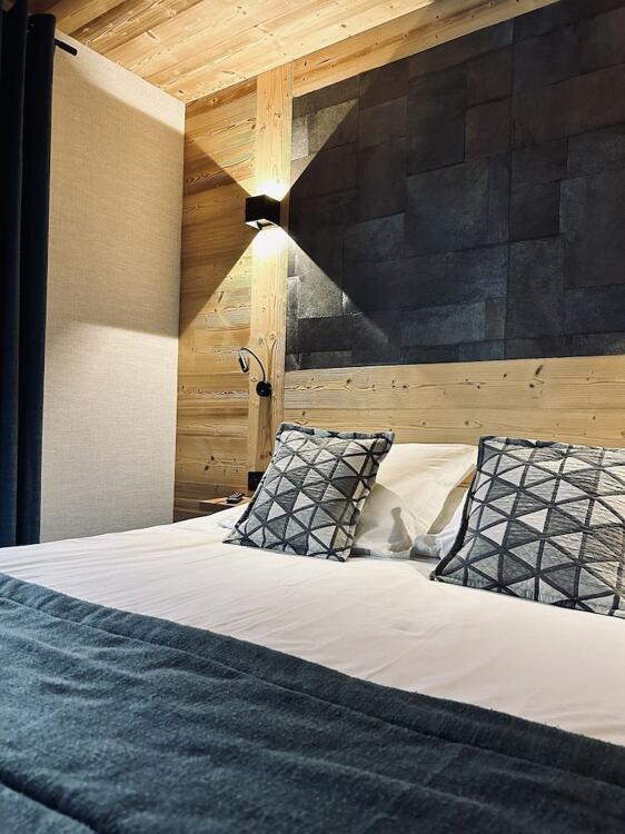 Foto de una habitación de Chalet Hôtel Les Prodains