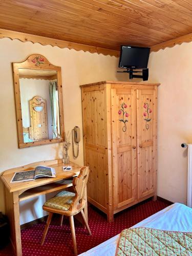 Foto de una habitación de Chalet Hôtel Les Prodains