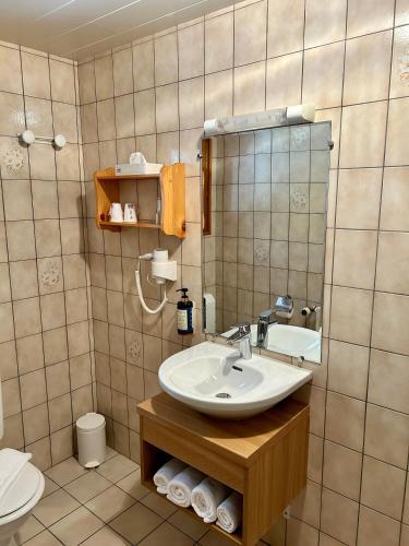 Foto del baño de Chalet Hôtel Les Prodains