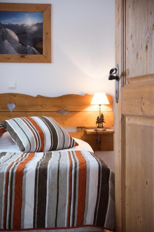 Foto de una habitación de CGH Résidences &amp;amp; Spas Le Hameau Du Beaufortain