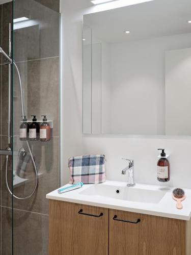Foto del baño de Aura Apartment Hotel
