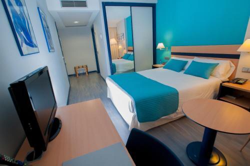 Foto de una habitación de Hotel Ibis Styles Zaragoza Ramiro I