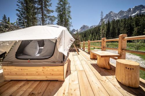 Foto de una habitación de Camping Caravan Park Sexten