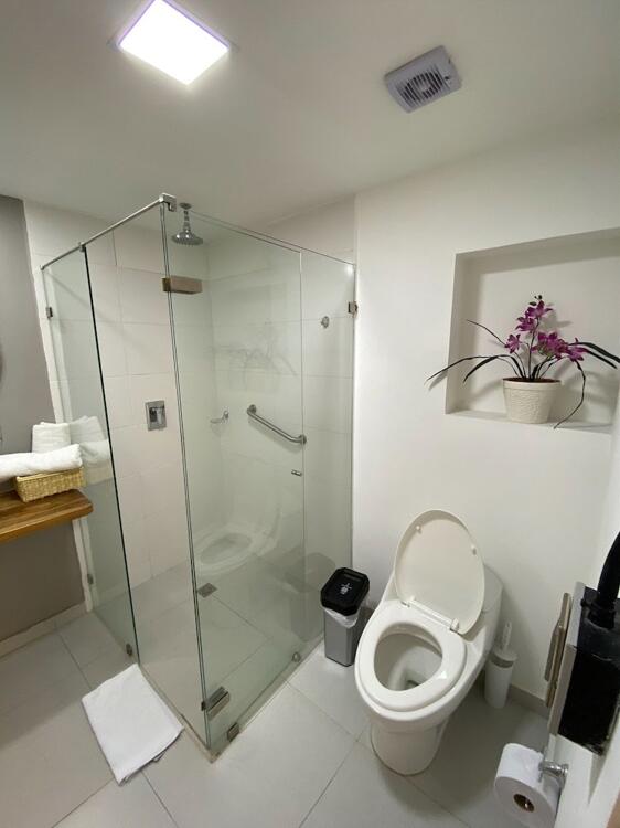 Foto del baño de Hotel Bambu Milla De Oro