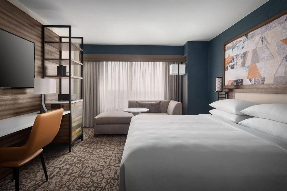 Foto de una habitación de Hotel Marriott Boston Quincy