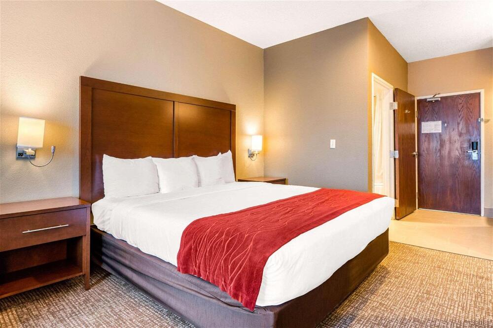 Foto de una habitación de Hotel Comfort Inn Lathrop Stockton Airport