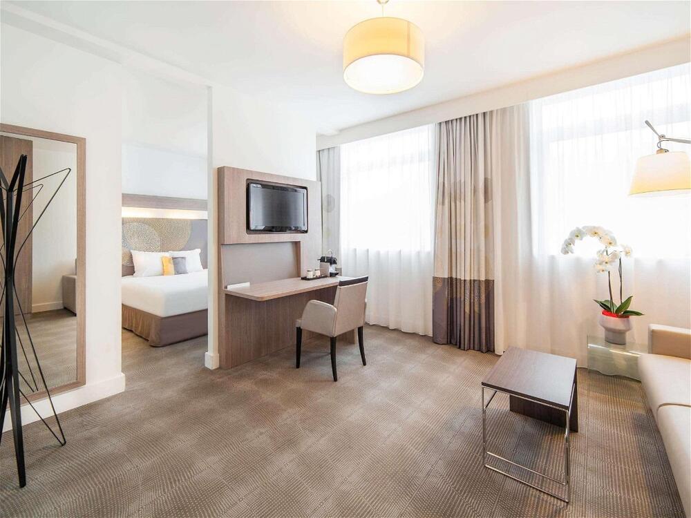 Foto de una habitación de Hotel Novotel Spa Rennes Centre Gare