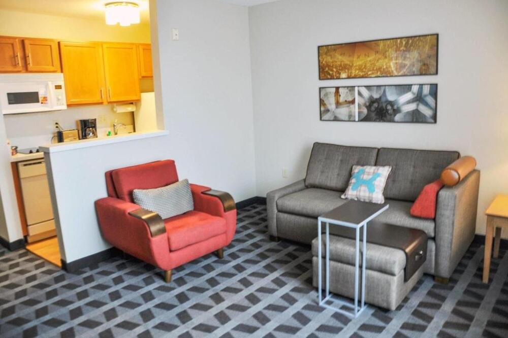 Foto de una habitación de Hotel TownePlace Suites by Marriott Albuquerque Airport