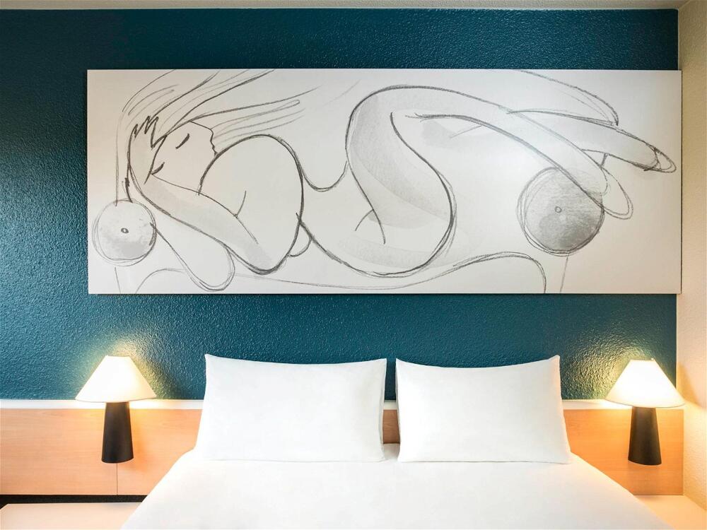 Foto de una habitación de Hotel ibis Tours Nord