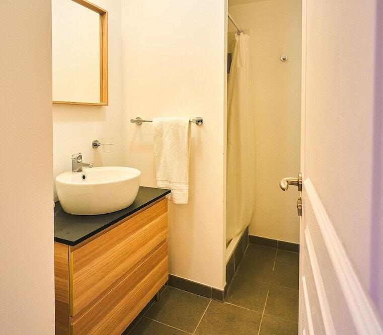 Foto del baño de Camping Les Cottages Du Lac