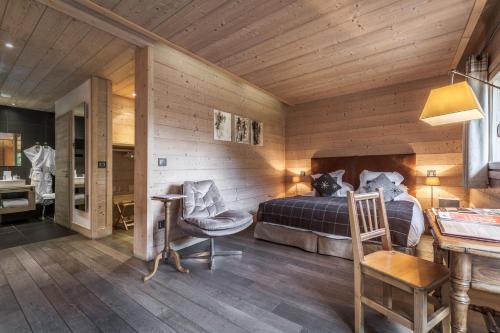 Foto de una habitación de Hotel Flocons De Sel