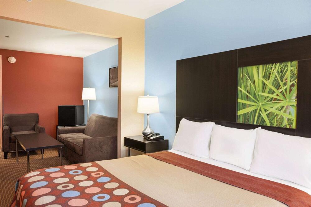 Foto de una habitación de Hotel Super 8 by Wyndham Pennsville/Wilmington