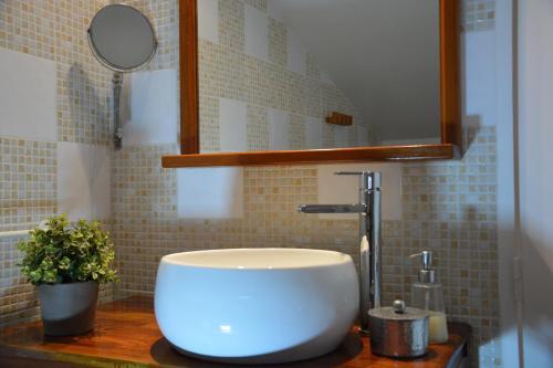 Foto del baño de Bed-and-Breakfast Le Mas des Aludes