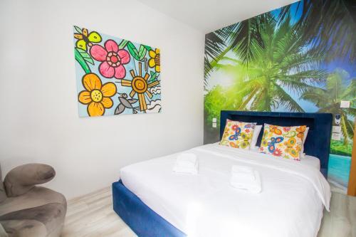 Foto de una habitación de Art Apartments Alicante