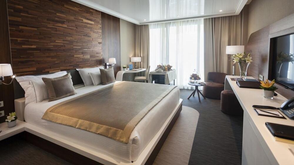 Foto de una habitación de La Cigale Tabarka Hôtel Spa &amp;amp; Golf