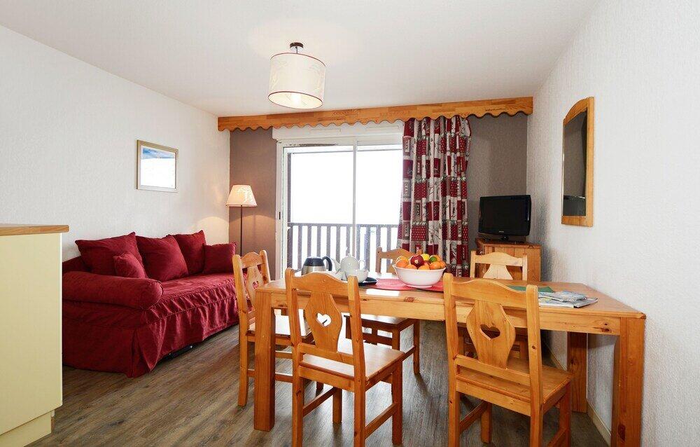 Foto de una habitación de Résidence Odalys Les Hauts de Peyragudes