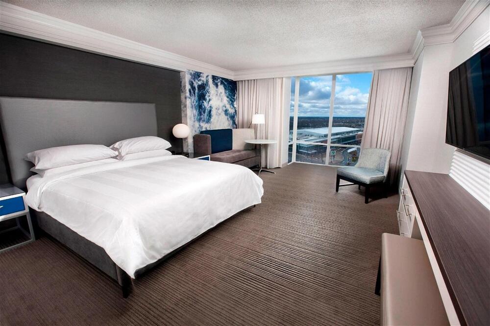 Foto de una habitación de Hotel Niagara Falls Marriott on the Falls