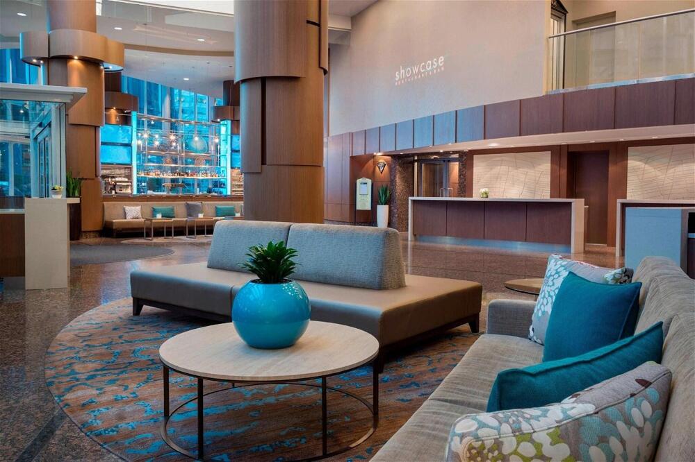 Foto de las zonas nobles de Vancouver Marriott Pinnacle Downtown Hotel