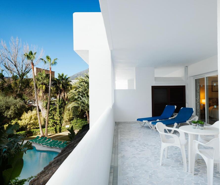 Foto de una habitación de Aparthotel Monarque Sultán