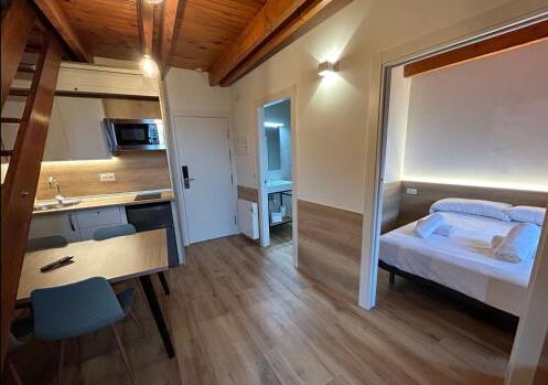 Foto de una habitación de Apartamentos La Solana