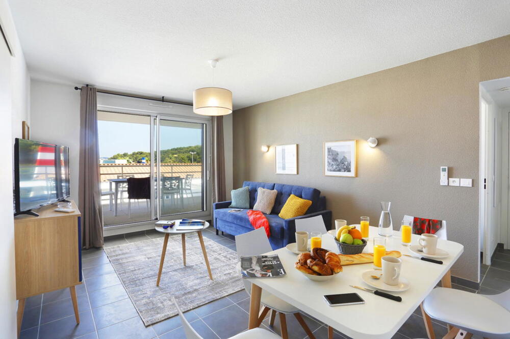 Foto de una habitación de Résidence Néméa Le Cap Azur