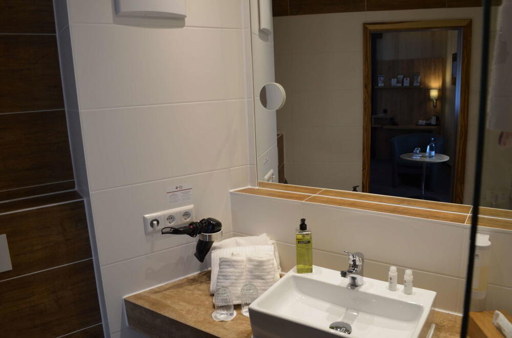 Foto del baño de Hotel Premier Inn Lindau