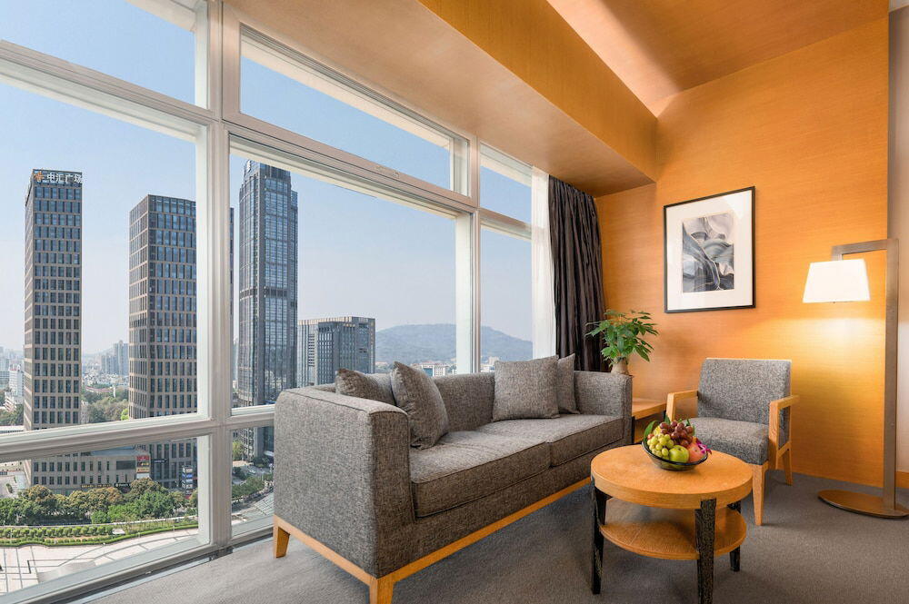 Foto de una habitación de Jianguo Hotel Guangzhou
